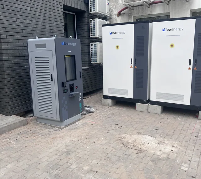 Installed battery storage and a DC charging station