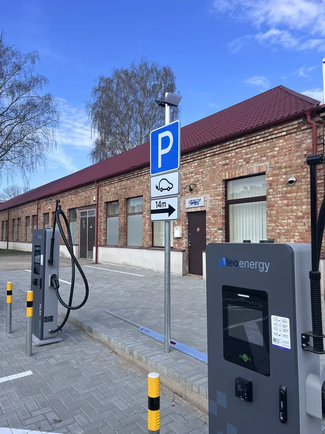1,060 kW DC charging installation in Panevėžys · Panevėžys · installed equipment 2