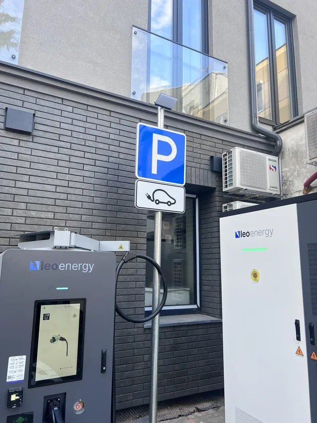 150 kW DC charger in Panevėžys · Panevėžys · installed equipment 2