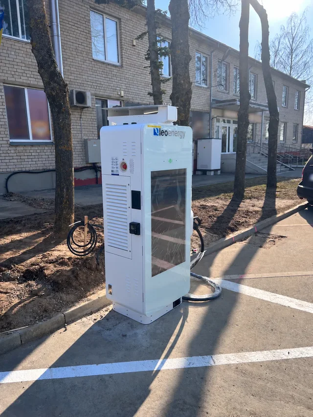 60 kW DC charger in Panevėžys · Panevėžys